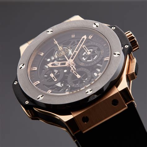 hublot big bang aero steel|big bang chronograph hublot.